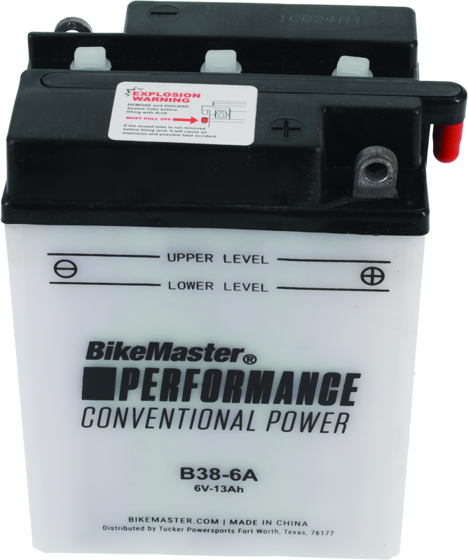 BikeMaster B38-6A Battery 781001