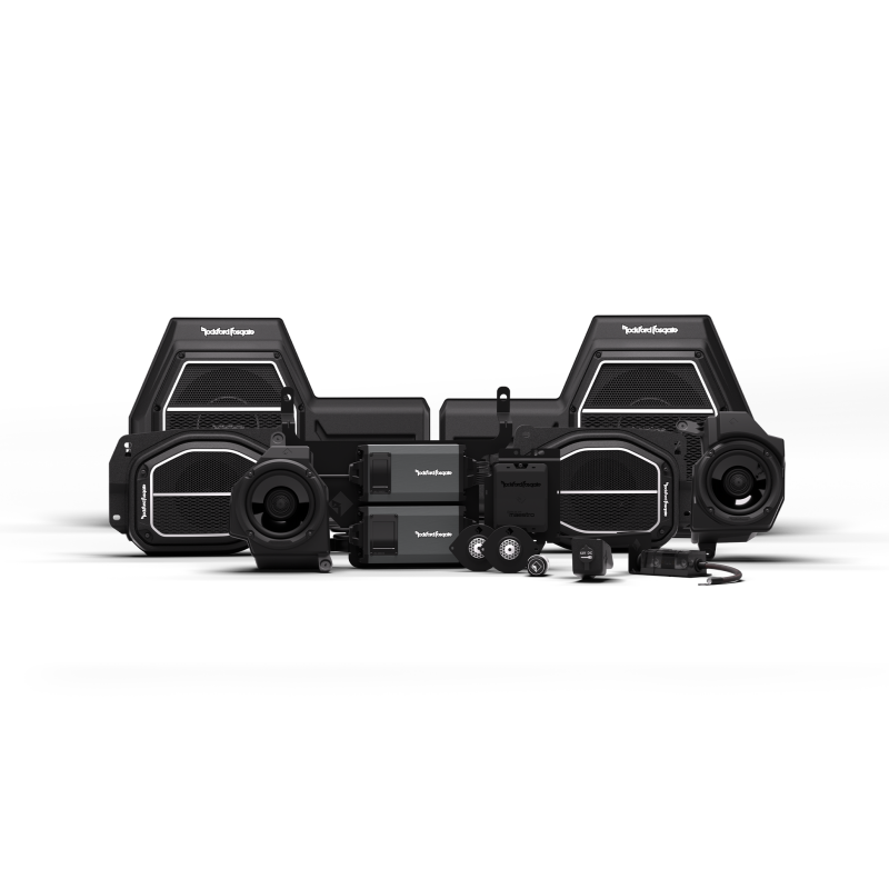 Rockford Fosgate 2018-2023 Jeep Wrangler JL Stage 5 Audio Kit 18WRNGLER-STG5