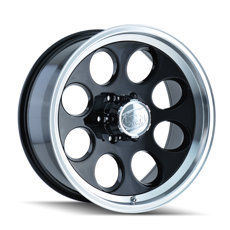 ION Type 171 15x10 / 5x139.7 BP / -38mm Offset / 108mm Hub Black/Machined Wheel