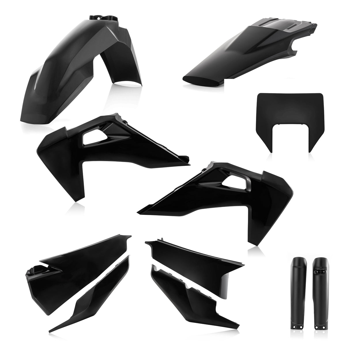 ACERBIS Full Plastic Kit Black 2791530001