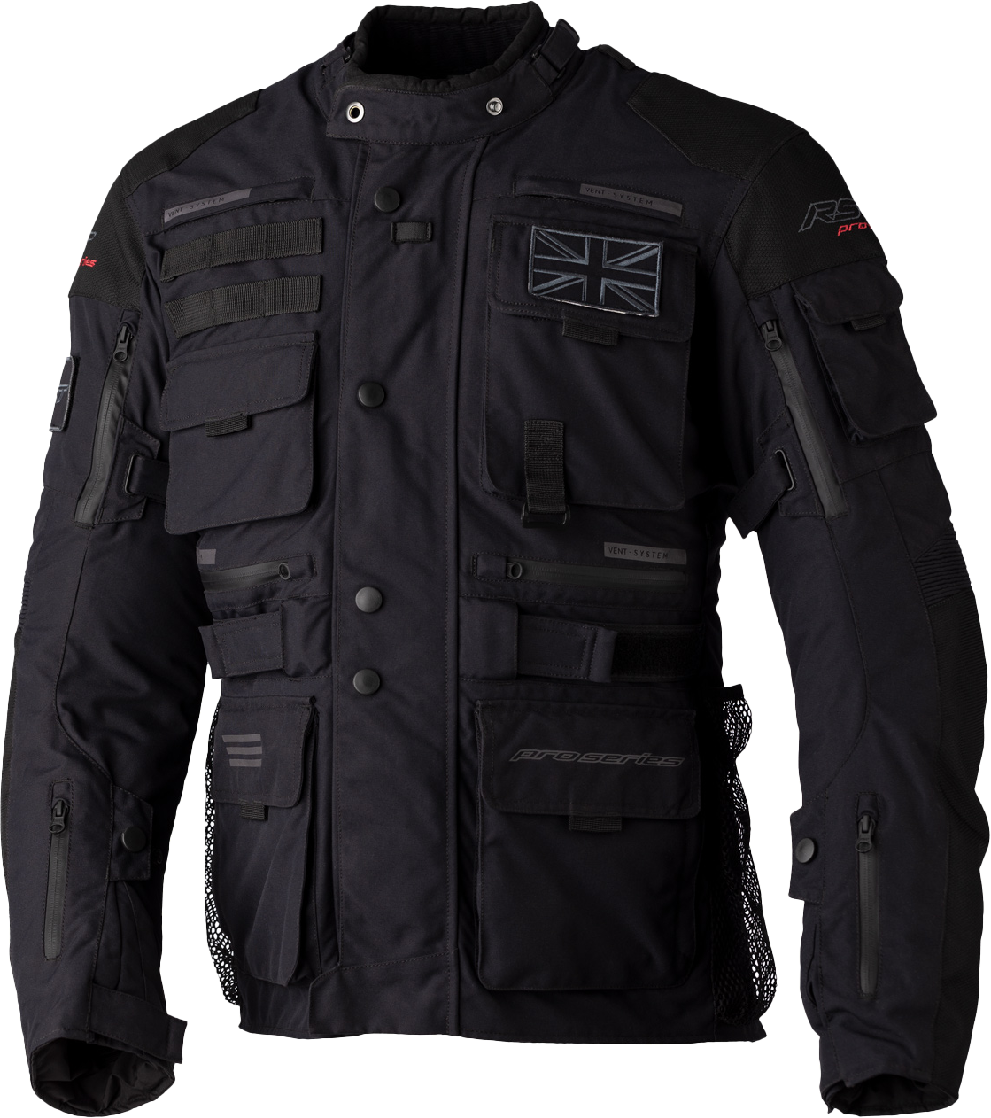 RST Pro Series Ambush Ce Jacket Black/Black Textile 4xl 102986BLK-52