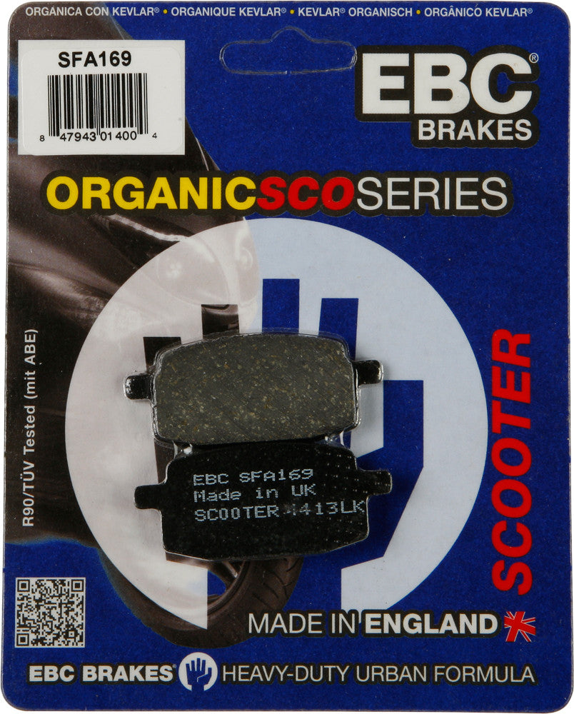 EBC Brake Pads Sfa169 Organic SFA169