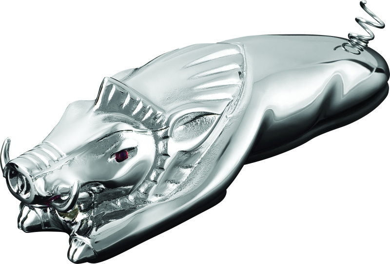 Kuryakyn Wild Boar Fender Ornament Chrome 9022