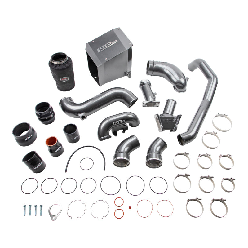 Wehrli 06-07 Chevrolet 6.6L Duramax LBZ Stage 2 High Flow Bundle Kit - WCFab Grey WCF100437-GRY