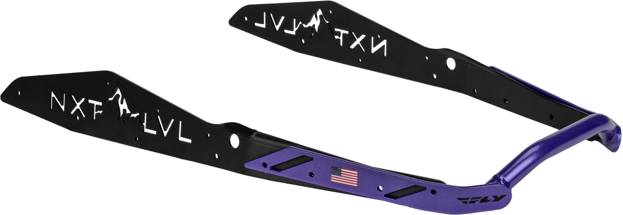 SPG Nxt Lvl Rear Bumper Black/Purple Pol D-NXPRB234-PCP