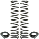 RockJock JL Front Coil Springs 4in Lift w/ Urethane Isolators Pair