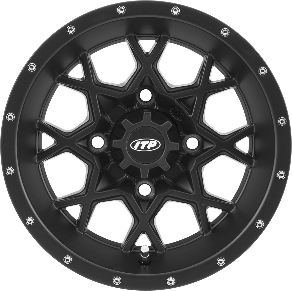 ITP Hurricane 12x7 4x4 2+5 Black 1228631536B