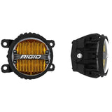 Rigid Industries 12-18 Subaru BRZ / 12+ WRX STI s360-Series 4in LED SAE J583 Fog Light kit - Yellow 37119
