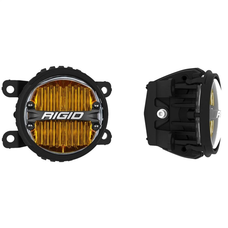 Rigid Industries 12-18 Subaru BRZ / 12+ WRX STI s360-Series 4in LED SAE J583 Fog Light kit - Yellow 37119