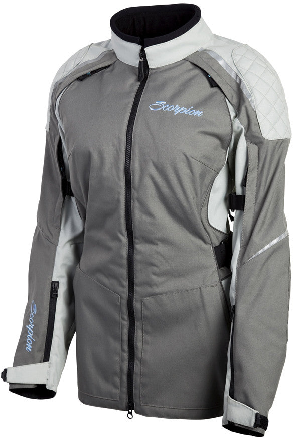 SCORPION EXO Women's Zion Jacket Grey Lg 51335-5