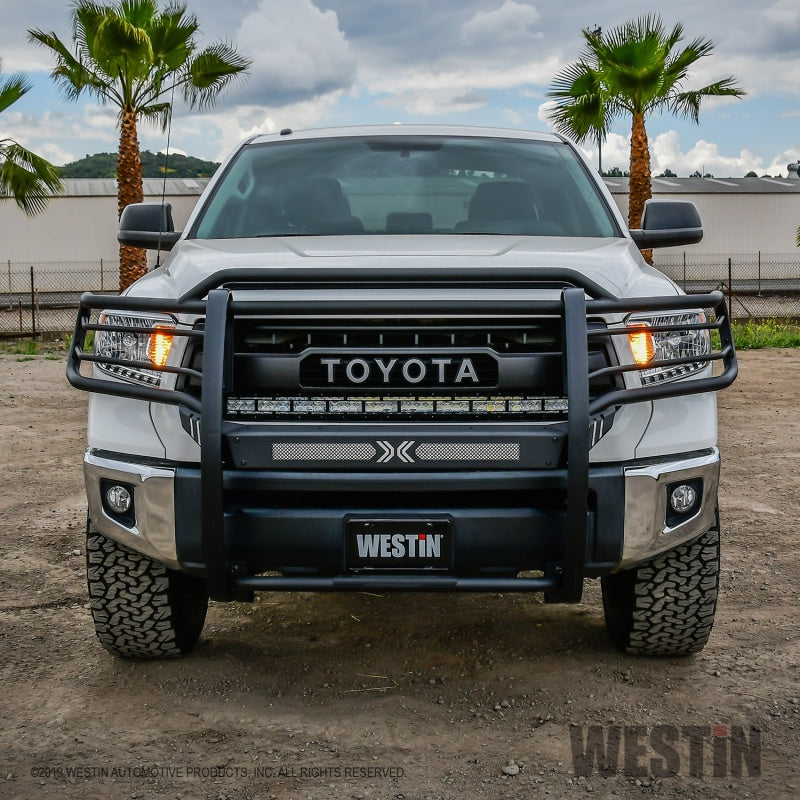 Westin 14-20 Toyota Tundra Sportsman X Grille Guard - Textured Black