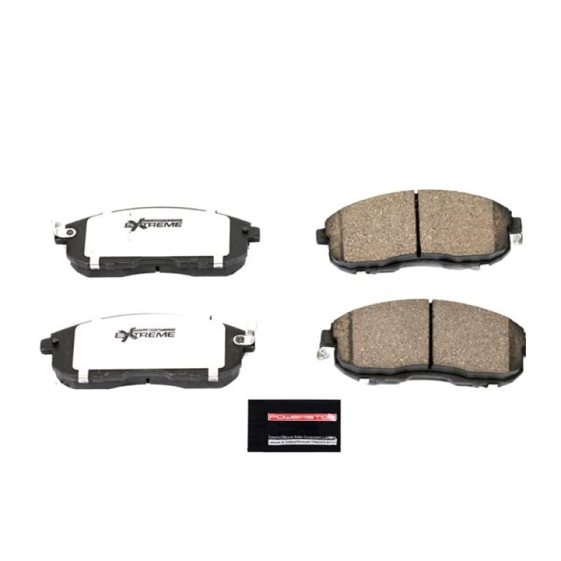 Power Stop 03-05 Infiniti G35 Front Z26 Extreme Street Brake Pads w/Hardware