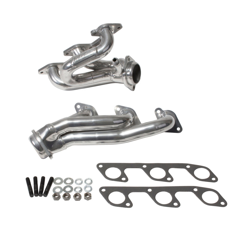 BBK 05-10 Mustang 4.0 V6 Shorty Tuned Length Exhaust Headers - 1-5/8 Silver Ceramic 40100