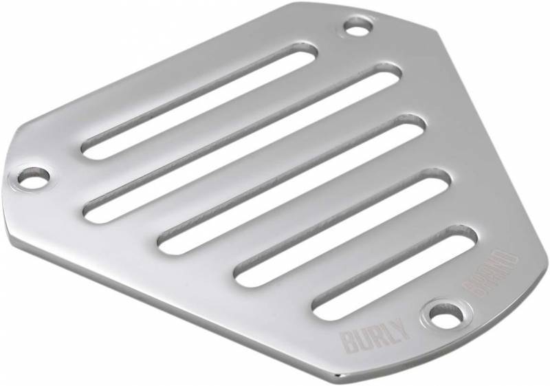 Burly Brand Hex Faceplate Slotted - Chrome 0206-0179-CH