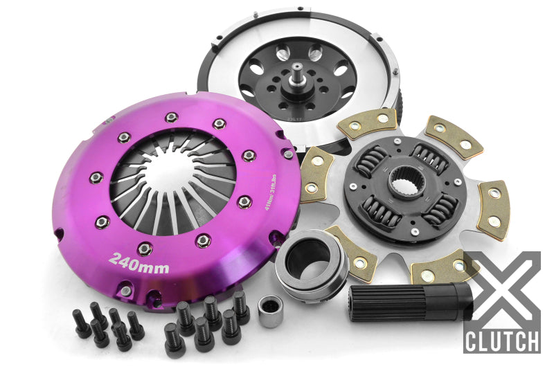 XClutch 11-13 BMW 335is Base 3.0L Stage 2R Extra HD Sprung Ceramic Clutch (6 Bolt/PB in Input Shaft) XKBM24564-1R