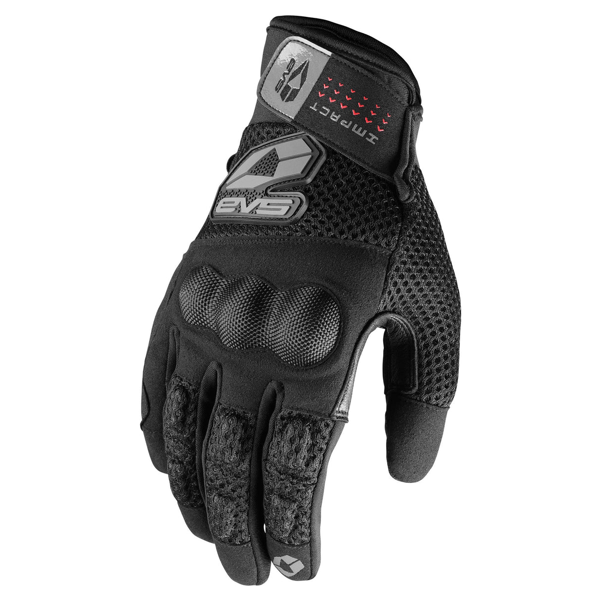 EVS Valencia Glove Black Lg SGL19V-BK-L