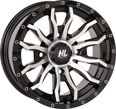 HIGH LIFTER Wheel - HL21 - Front/Rear - Gloss Black w/Machined - 20x7 - 4/137 - 4+3 (+10 mm) 20HL21-1137