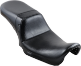 LE PERA Daytona 2-Up Seat - Without Backrest - Smooth - Black - Dyna LK-515