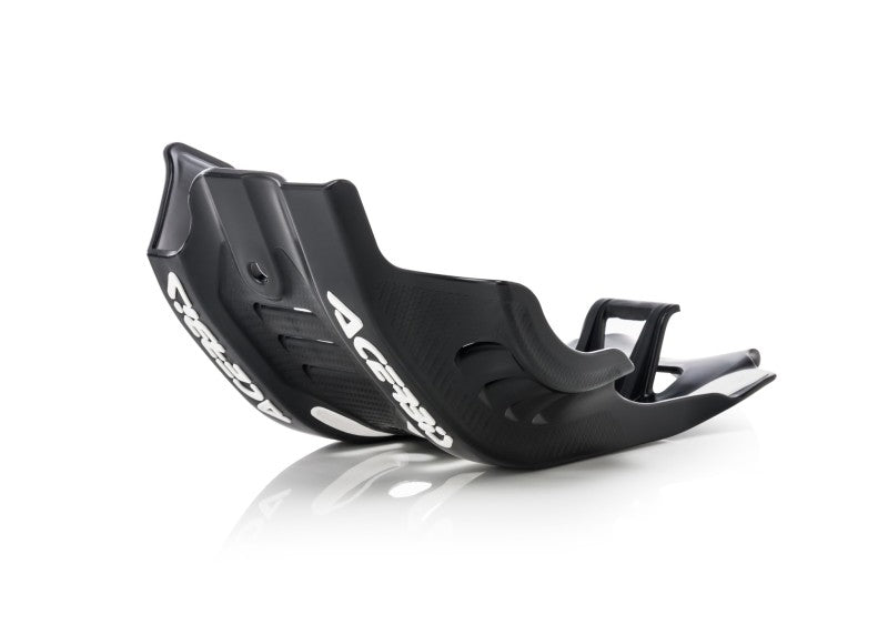 Acerbis 16-18 KTM SX-F/XC-F450/ FC450/ FX450/ FE450/501 Skid Plate - Black/White 2449421007