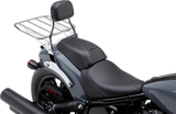 COBRA Detachable Backrest - Mini - Chrome - Chieftain 502-2012