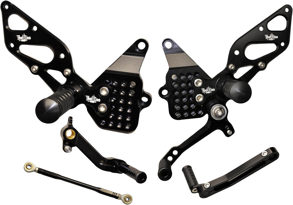 VOODOO Billet Rear Set Black VRD1315