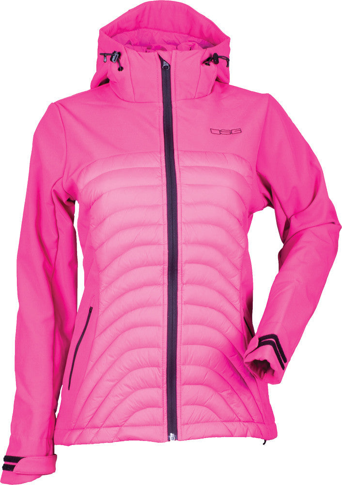 DSG Softshell Jacket Fuchsia/Black 2x 35339