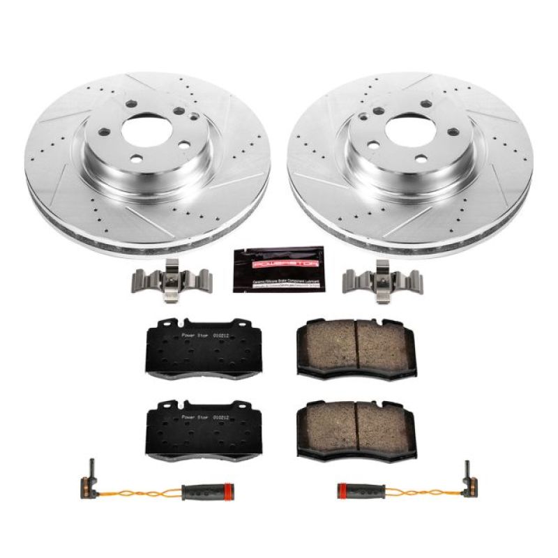 Power Stop 07-09 Mercedes-Benz E550 Front Z23 Evolution Sport Brake Kit