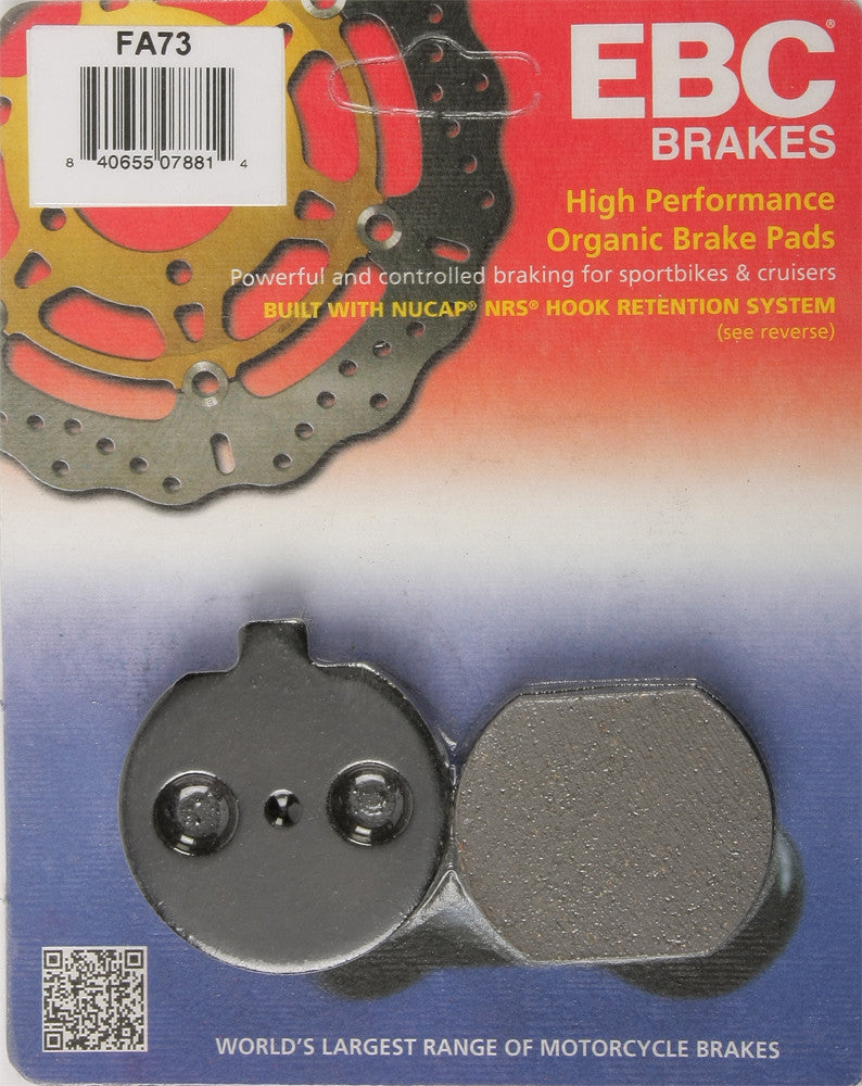 EBC Brake Pads Fa73 Organic FA73