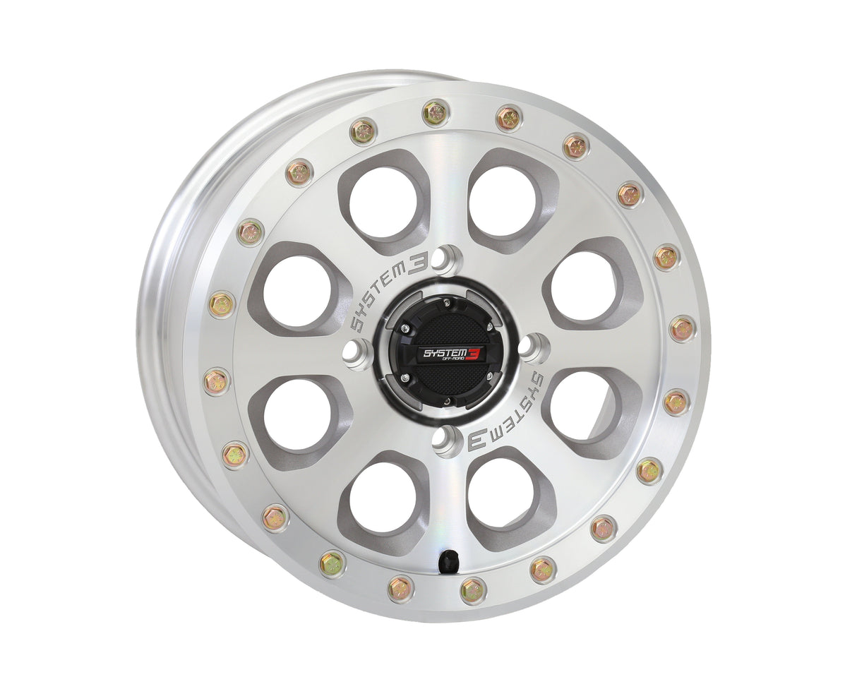 SYSTEM 3 Sb7 Bl Wheel 15x7 5+2 (+38mm) 4/137 Machined 15S3-7837