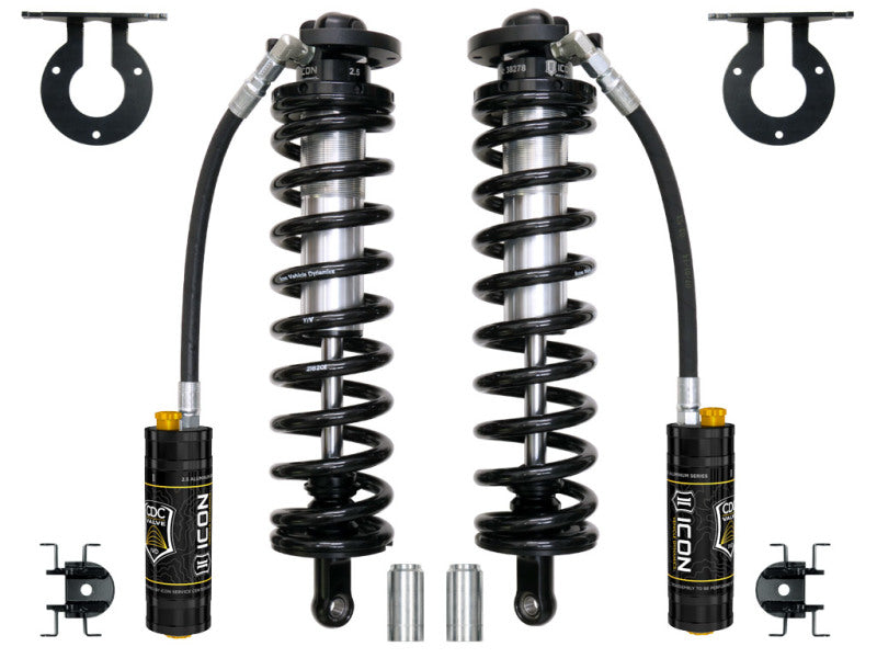 ICON 2005+ Ford F-250/F-350 Super Duty 4WD 4in 2.5 Series Shocks VS RR CDCV Bolt-In Conversion Kit 61721C