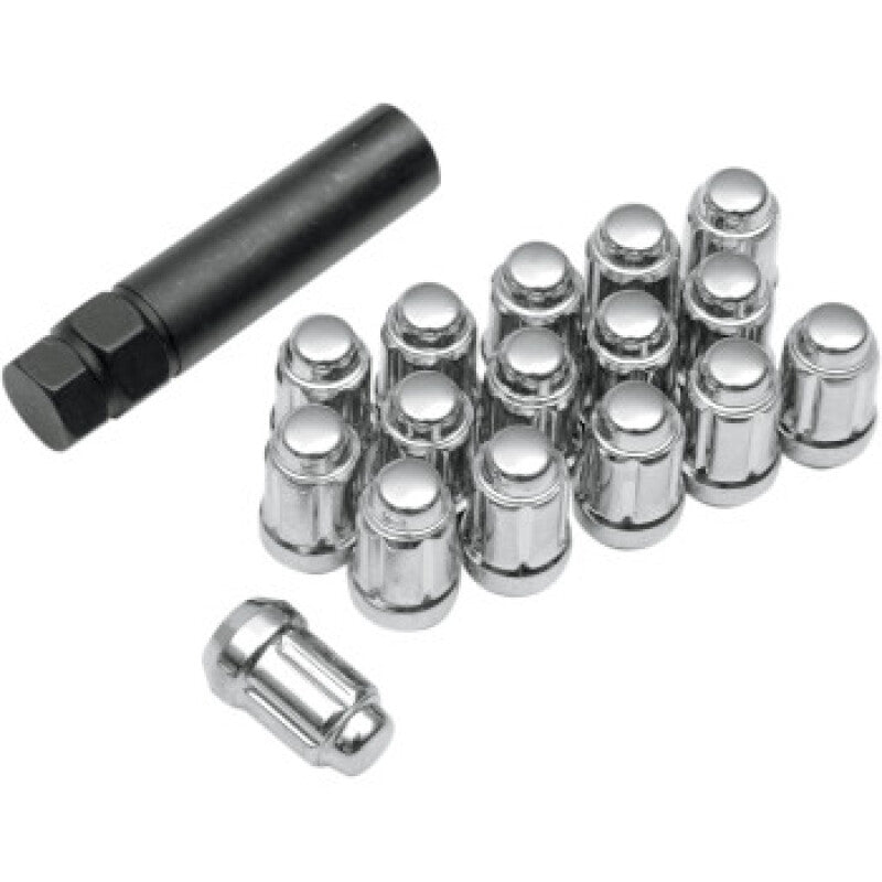 ITP Lug Nuts (Box) - 12x1.5 Splined Tapered - Chrome ALUG20BX