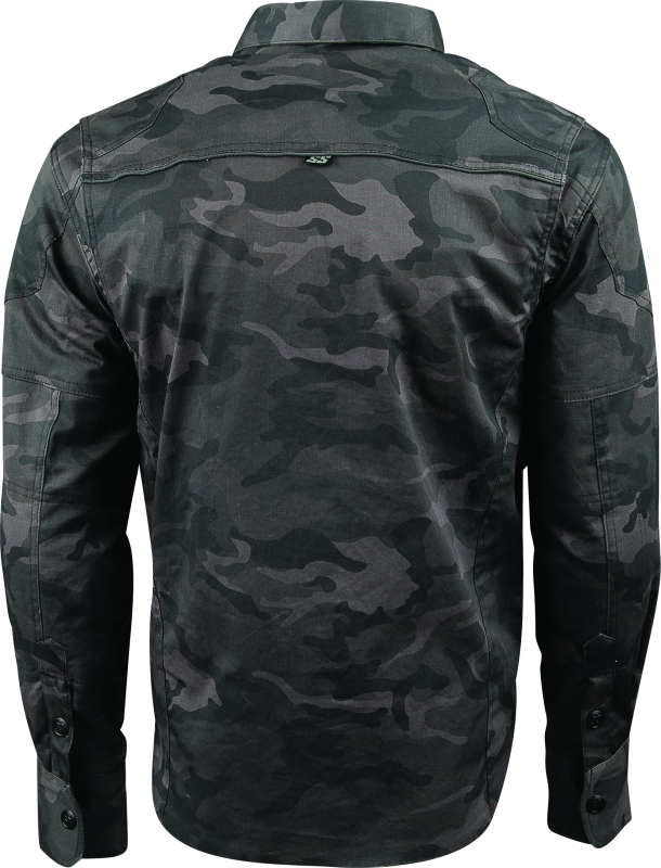 Speed and Strength Call to Arms Moto Shirt Camouflage - Small