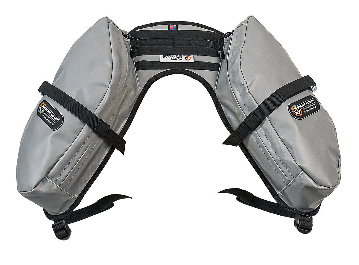 GIANT LOOP Mojavi Saddlebags Grey MSB20-G