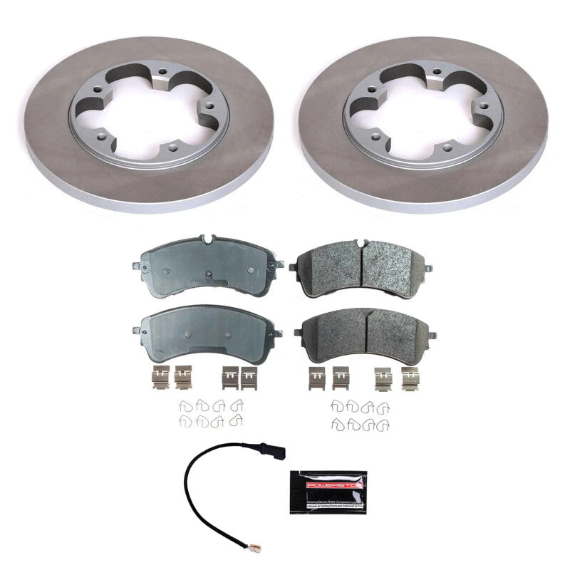 Power Stop 2020 Ford Transit-350 Rear Semi-Coated Rotor Kit