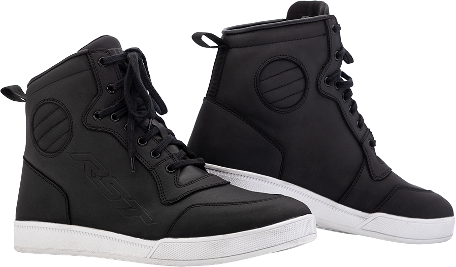 RST Womens Hitop Moto Ce Wp Shoe Black 10 103126BLK-42