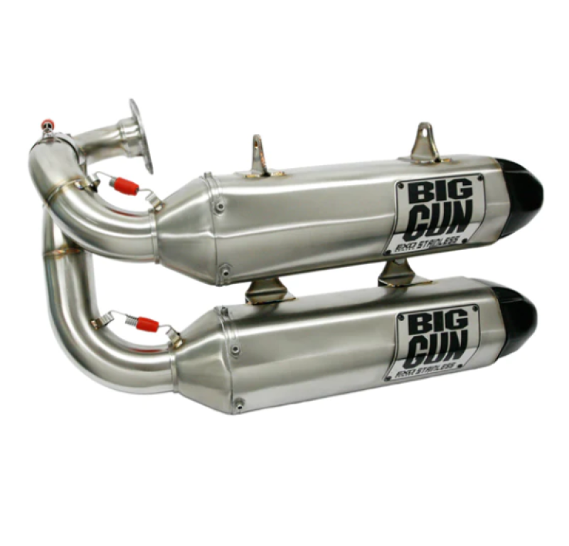 Big Gun 19-22 Honda TALON 1000R/X EXO Stainless Dual Slip On Exhaust 14-1712