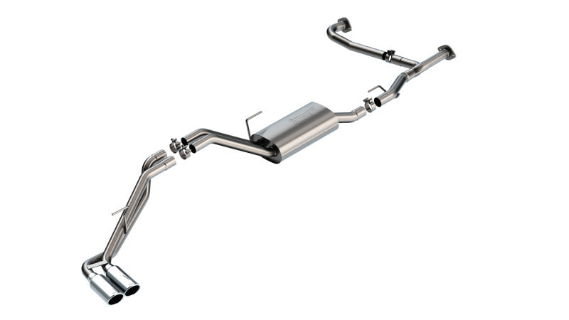 Borla 22-23 Nissan Frontier 3.8L V6 2WD/4WD AT S-Type Catback Exhaust - Polished Tips 140919