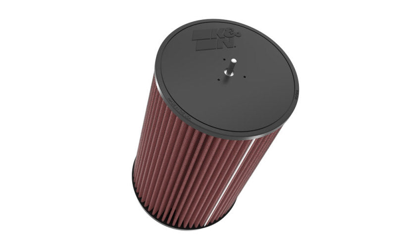 K&N Universal Round Clamp-On Air Filter 3-1/2in FLG  8in B, 7in T W/STUD, 12-1/2in H RU-5165