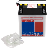 Parts Unlimited Battery - Yb12c-A Cb12c-A