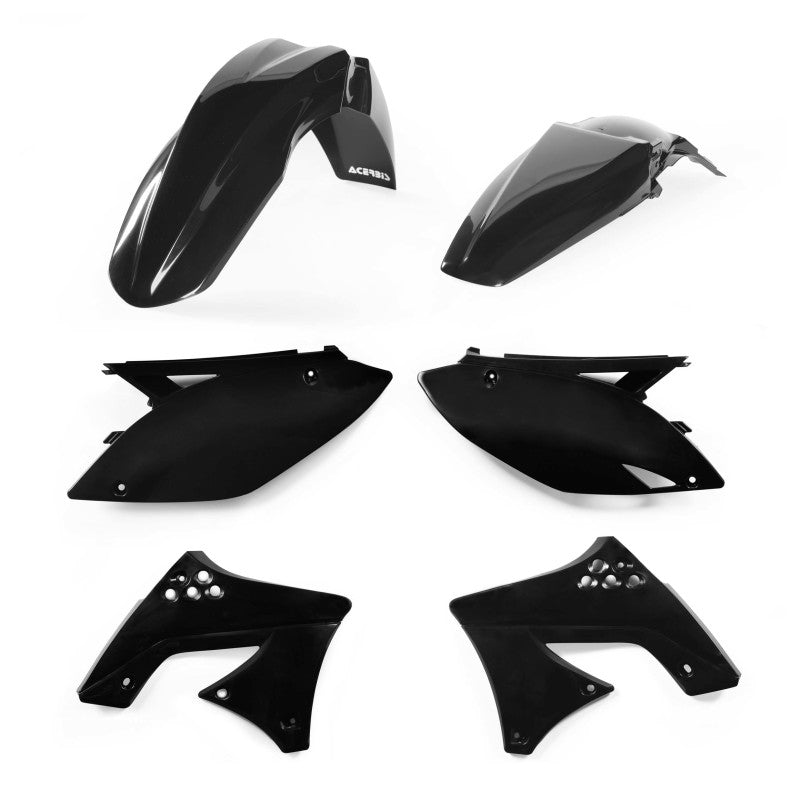 Acerbis 09-12 Kawasaki KX250F Plastic Kit - Black 2141780001