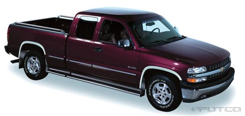 Putco 88-98 Chevrolet CK / Silverado (Incl Sportside) - Full w/o Flares Stainless Steel Fender Trim 97102