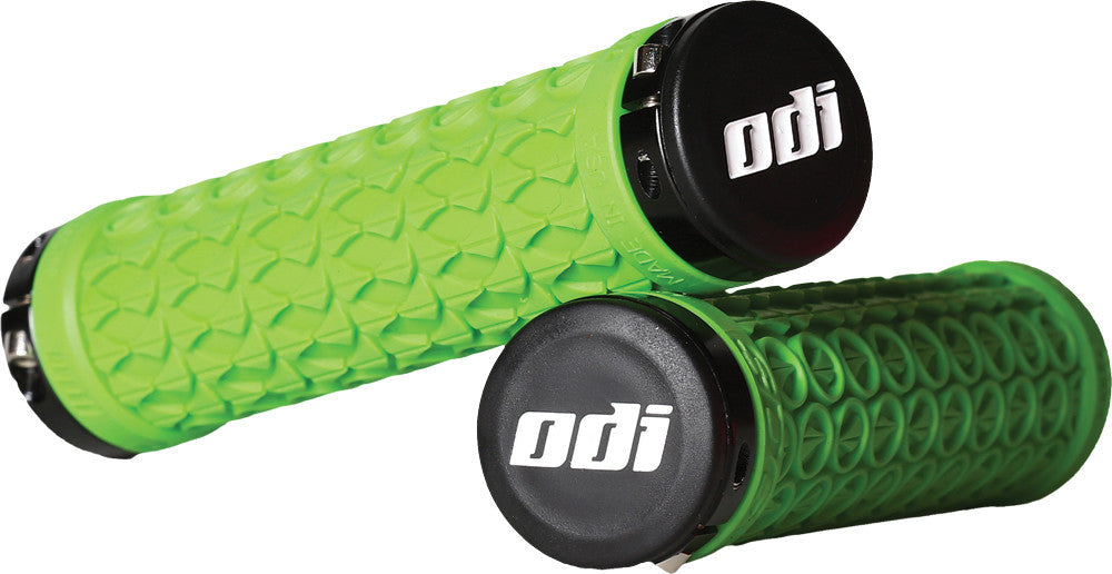 SDG COMPONENTS Hansolo Lock-On Grips Green D30SDLG-B