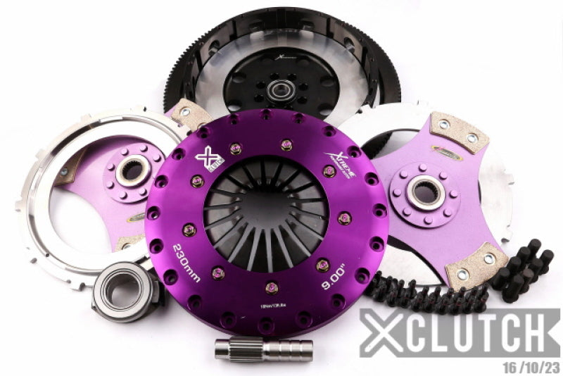 XClutch 17-21 Honda Civic Type R 2.0L 9in Twin Solid Ceramic Clutch Kit XKHN23537-2E