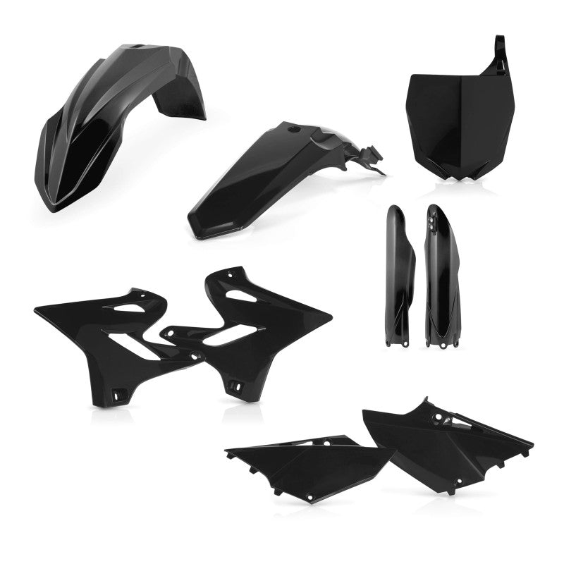 Acerbis 15-21 Yamaha YZ125/250/ 20-22 YZ125X/ 16-22 YZ250X Full Plastic Kit - Black 2402960001