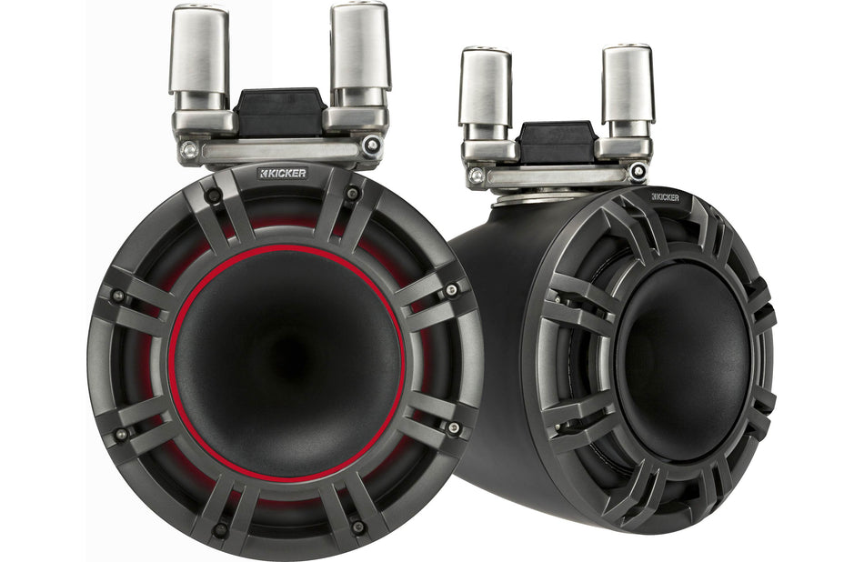 KICKER Tower Speakers - 9" - Gloss Black   44KMTC94