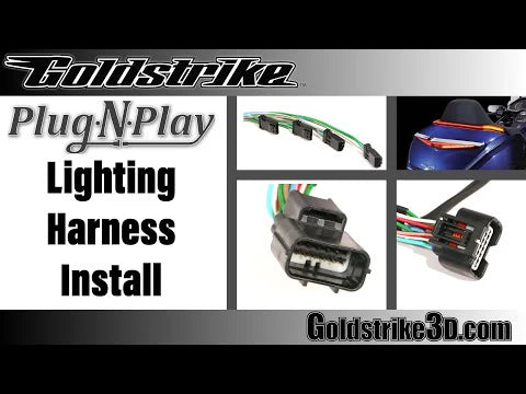 Goldstrike  *Led Trunk Light For Gold Wing Chrome  2018-2020 48004