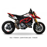 Austin Racing  2023 - 2024 HYPERMOTARD 950/SP COMPLIANT SLIP-ON EXHAUST SYSTEM