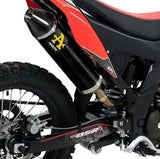 ARROW 52509AKN Aprilia RX/SX 125 2018-2024 Dark Aluminum Slip-on Exhaust "Thunder"