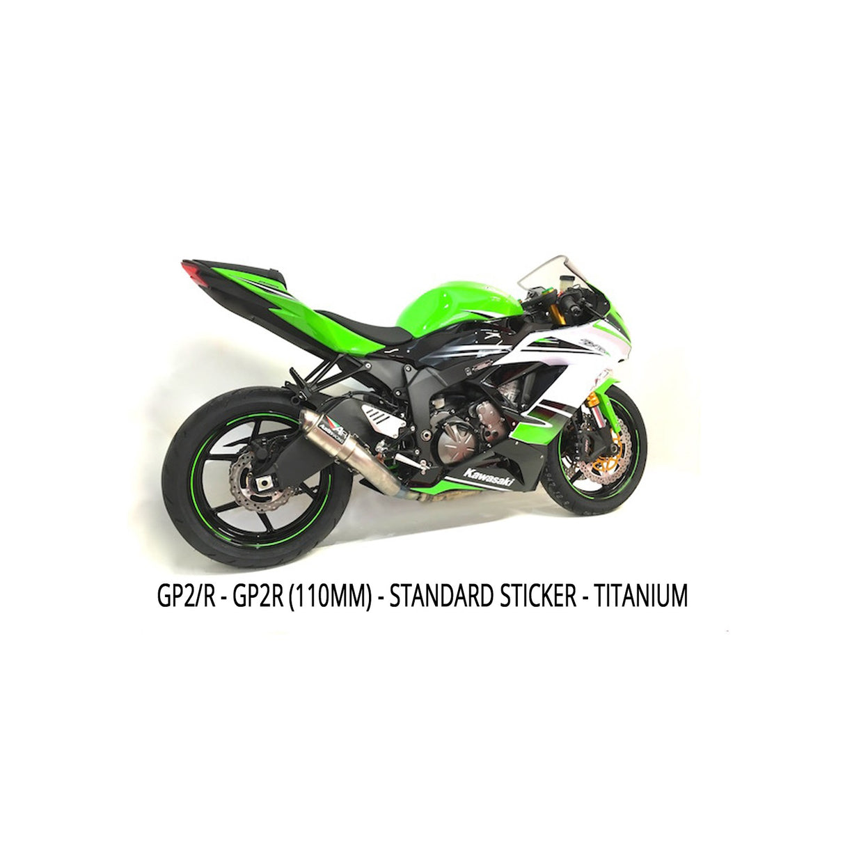 Austin Racing GP1/GP2 /V3 DE-CAT-AUSPUFF für ZX636/ZX6R GP1 2009 - 2023