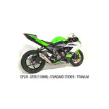 Austin Racing GP1/GP2 /V3 DE-CAT-AUSPUFF für ZX636/ZX6R GP1 2009 - 2023